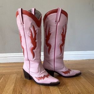 Wandering Coyote women’s pink cowboy boots size 40 (US 9)